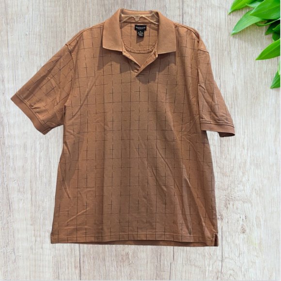 VAN HEUSEN -- Polo Shirt, Large Man, Short Sleeved, Collared - Picture 2 of 8